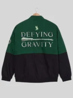 Wicked Elphaba Defying Gravity Racing Jacket Green