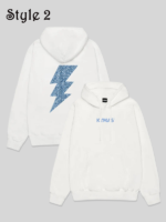 kymas madison White hoodie