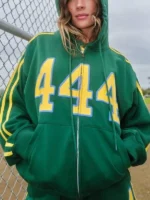 444 Green Hoodie
