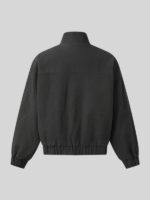 Aelfric Eden Metal Button Boxy Grey Jacket