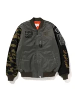 BAPE x OVO Loose Fit MA-1 Bomber Jacket