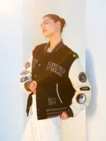 Baby Phat Black Varsity Jacket