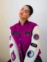 Baby Phat Pink Varsity Jacket