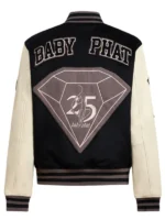 Baby Phat Varsity Jacket Black