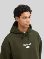 Barbour x Levi's Graphic Hoodie Green