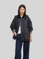 Barbour x Levi's Oversized Bedale Waxed Jacket