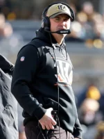Bengals vs Steelers Black Sideline Hoodie