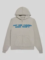 Billie Eilish HIT ME HARD AND SOFT Grey Hoodie