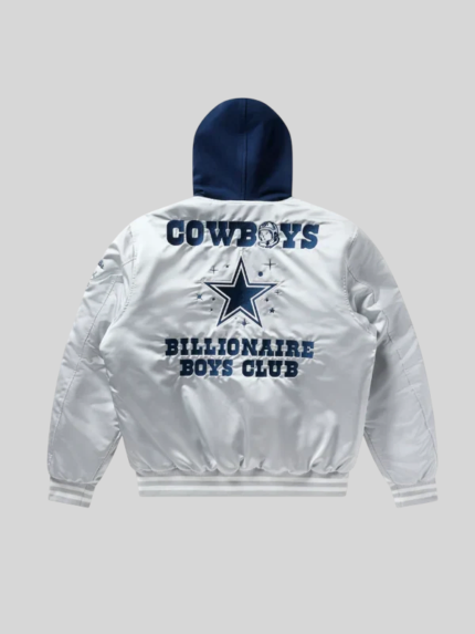 Billionaire Boys Club Dallas Cowboys Jacket Grey