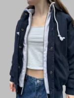 Brandy Melville Drew Jacket Blue