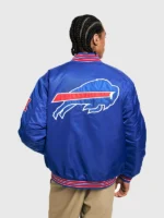 Buffalo Bills Golf Wang 2025 Satin Bomber Jacket