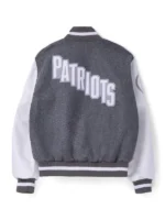 CNCPTS x Nike x Patriots NFL Rivalries Varsity Grey Jacket
