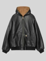 Reversible OG Active Leather Jacket Black