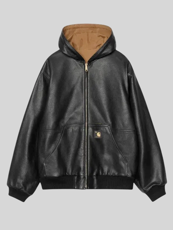 Reversible OG Active Leather Jacket Black Reversible OG Active Leather Jacket Black