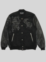 Chrome Heart Letterman Varsity Jacket