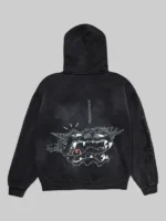 Cj x Fragment x Takashi Murakami Reborn Hoodie Black