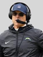 Coach Jim Harbaugh Los Angeles Chargers Jacket