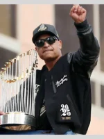 Dave Roberts Dodgers Black Jacket