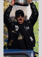Dave Roberts Dodgers World Series Championship Black Jacket