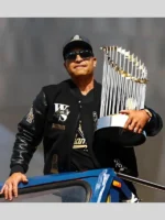 Dave Roberts Dodgers World Series Championship Parade Jacket