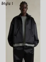 Fear Of God Bomber Black Jacket