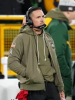 Green Bay Packers Matt LaFleur Salute To Service Jacket