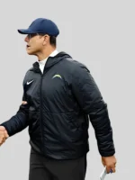 Jim Harbaugh Los Angeles Chargers Jacket Black