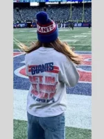 Kaley Cuoco Giants Caricature Sweatshirt