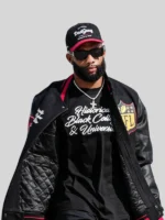 KhaDarel Hodge Black Jacket HBCU