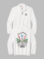 LA Dodgers Tommy Bahama 2025 World Series Champions Half-Zip Jacket