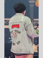 Lady Gaga Mayhem Put Your Paws Jacket Grey