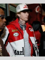 Las Vegas F1 Grand Prix MGK Leather Jacket