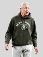 Las Vegas Raiders Green Salute To Service Hoodie