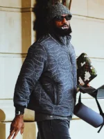 Lebron James Nike Basketball Jacket Grey
