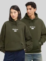 Levi's x Barbour Graphic Hoodie Green
