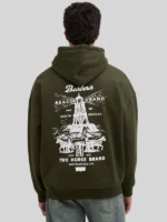 Levi's x Barbour Hoodie In Green