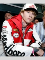 MGK Las Vegas F1 Grand Prix Leather Jacket