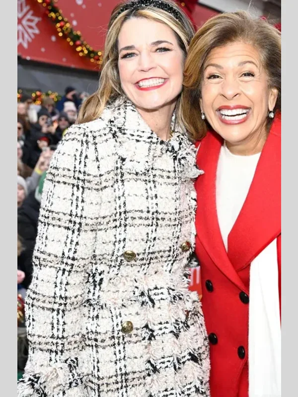 Macys Thanksgiving Day Parade Savannah Guthrie Tweed Coat Macys Thanksgiving Day Parade Savannah Guthrie Tweed Coat