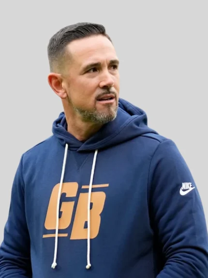 Matt LaFleur Green Bay Packers Alt Offensive Hoodie