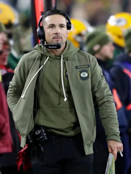 Matt LaFleur Packers 2025 Salute To Service Jacket