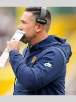 Matt LaFleur Packers Half-Zip Hoodie Jacket