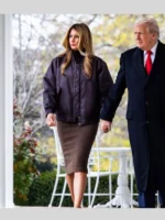 Melania Trump Trendy Bomber Jacket