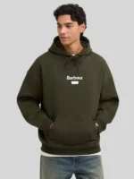 Men's Levi s x Barbour Hoodie In Green