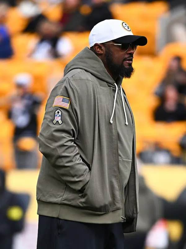 Mike Tomlin Salute to Service Steelers Jacket Mike Tomlin Salute to Service Steelers Jacket