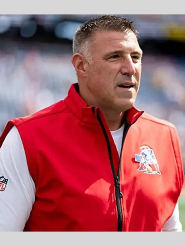 Mike Vrabel New England Patriots Vest Mike Vrabel New England Patriots Vest