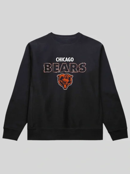 Mitchell & Ness Chicago Bears Sketch Outline Sweatshirt