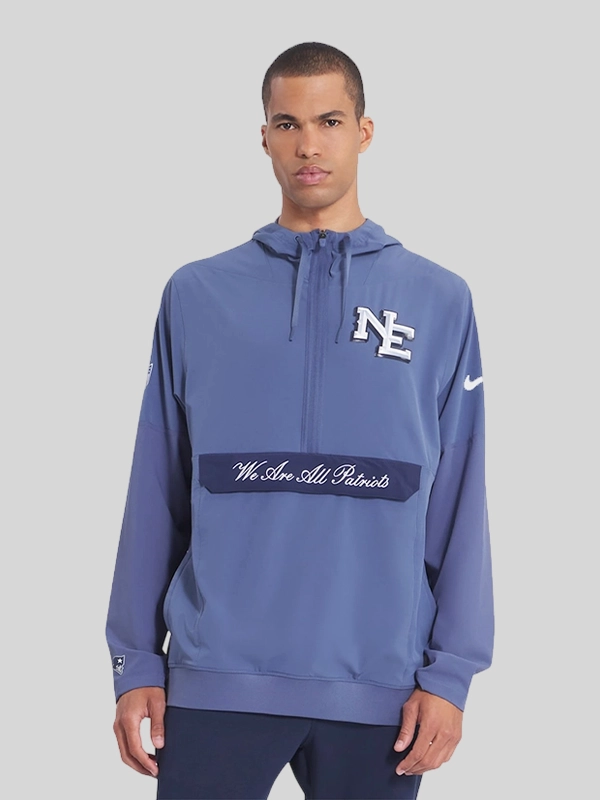 New England Patriots Rivalries Collection Sideline Anorak Jacket New England Patriots Rivalries Collection Sideline Anorak Jacket
