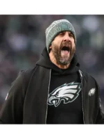 Nick Sirianni Eagles Bomber Jacket Black