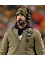 Nick Sirianni Salute To Service Eagles Bomber Jacket