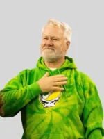 Nike Grateful Dead x Oregon Steal Your Duck Tie Dye Hoodie Green